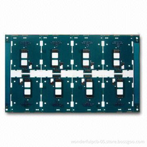 PCB Panel for Assembly, Blue Solder Mask and White Legend